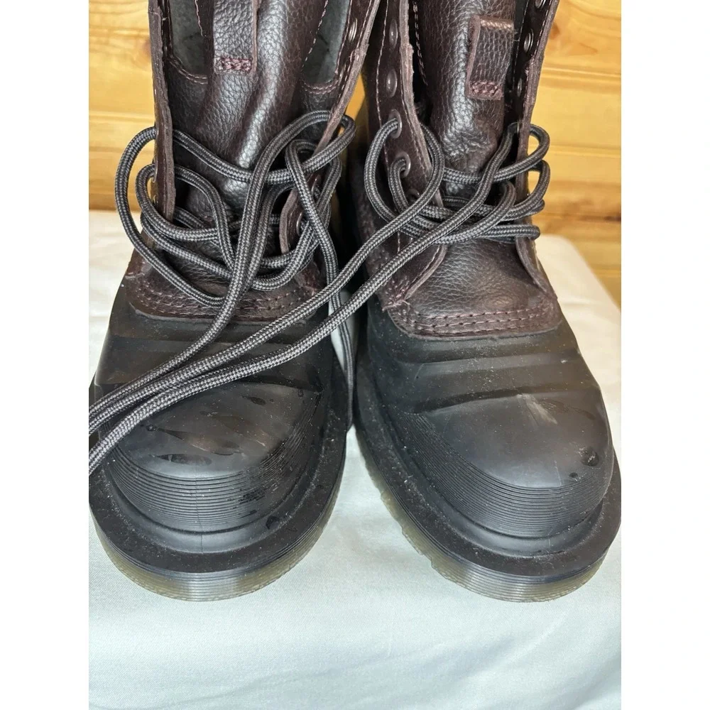 Dr‎ Martens 1460 Fleece Lined Sub Boots Limited Edition Newland Oxblood Men's 4